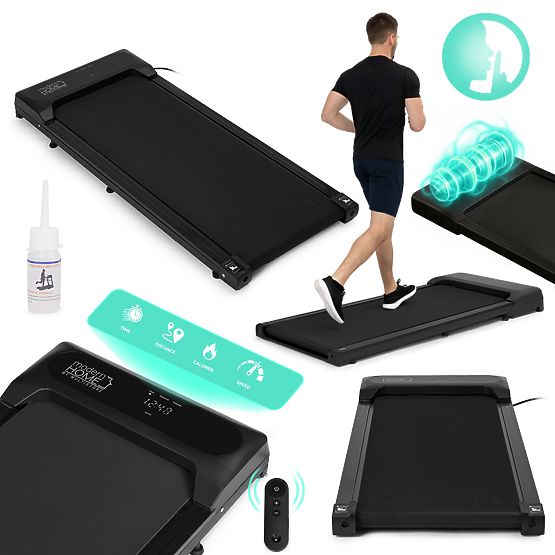 Domowy elektryczny bieżnia walking pad pod biurko 6 km/h ModernHome