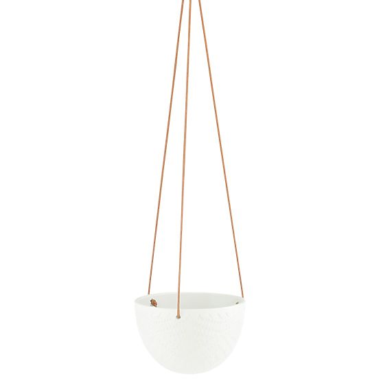 Doniczka LOKAI kremowy kolor styl boho do wnętrz ameliahome