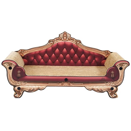 DRAPAK DLA KOTÓW CZERWONA SOFA 331594