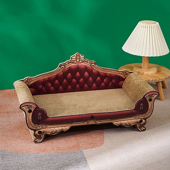 DRAPAK DLA KOTÓW CZERWONA SOFA 331594