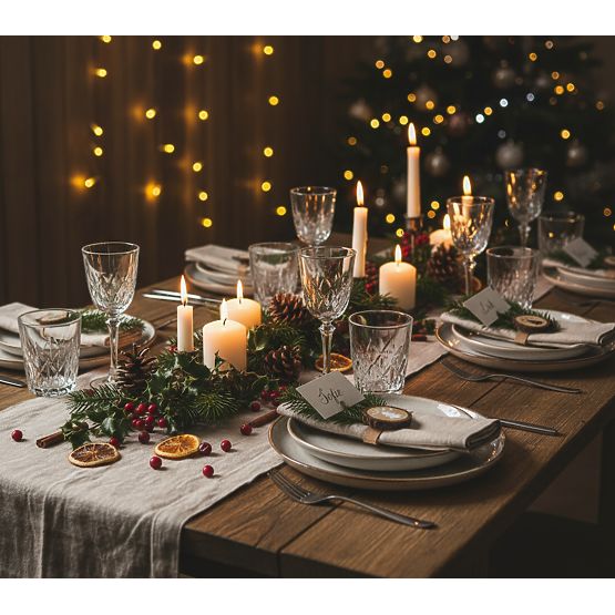 DREWNIANE KLAMRY 8 SZT. CHOINKI KL-21X11