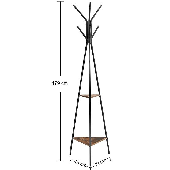 Drewniany stojak na ubrania LOFT
