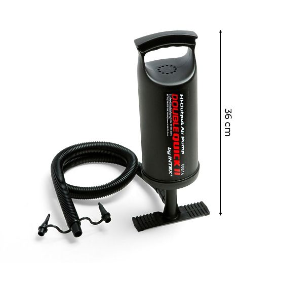 Duża ręczna pompa do materacy i basenów DOUBLE QUICK II intex 68614