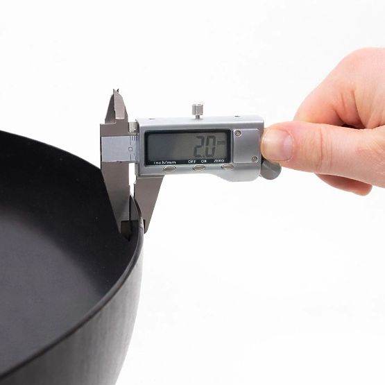 Duże solidne żeliwne palenisko ogrodowe 60 cm idealne na ognisko