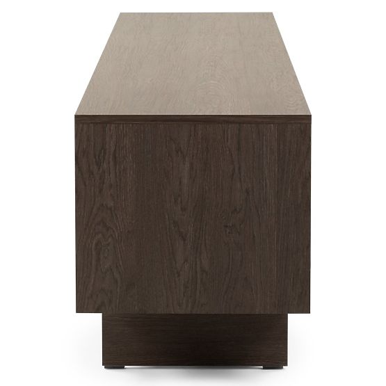 Dwudrzwiowa szafka RTV z szufladą Kanso, Dąb Baltic Storm