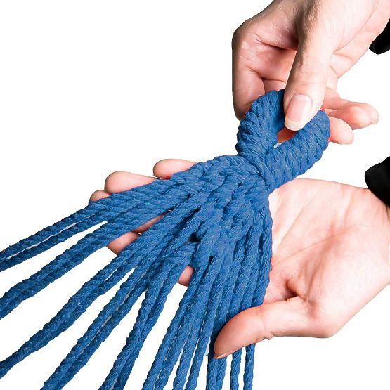 Dwuosobowy hamak 480143A BLUE