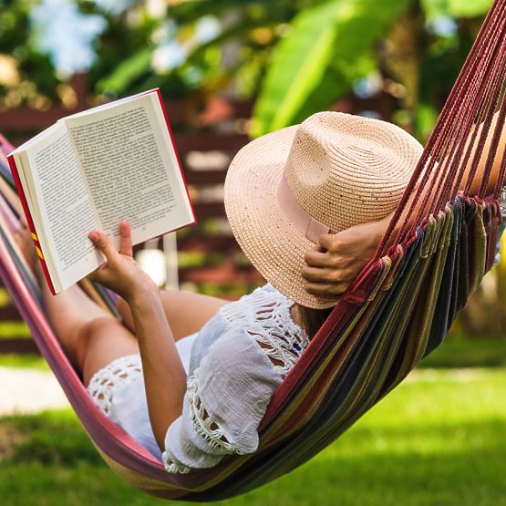 Dwuosobowy hamak 480143A YELLOW