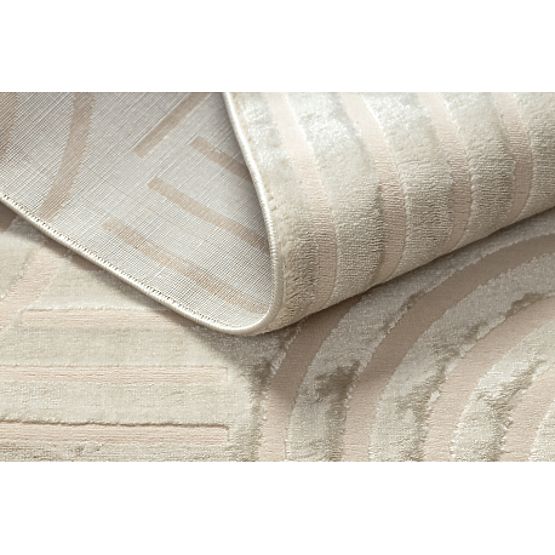 Dywan BALANCE 1918 taupe - Geometryczny, strukturalny, glamour