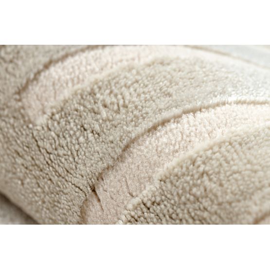 Dywan BALANCE 1918 taupe - Geometryczny, strukturalny, glamour