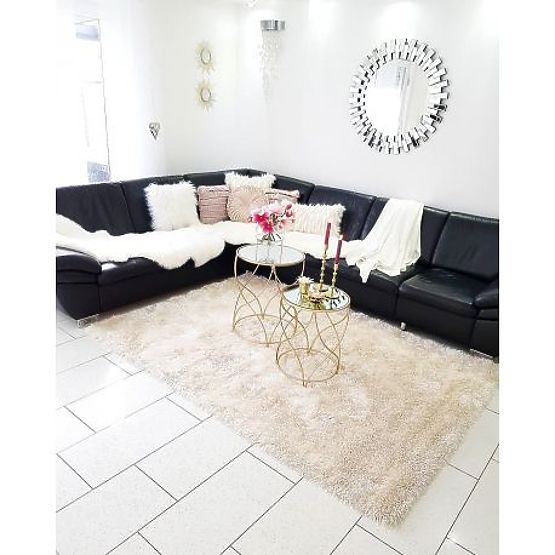 Dywan LOVE SHAGGY model 93600 kremowy