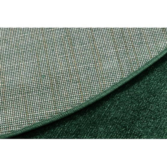 Dywan okrągły SOFTY Jednolity, Jednokolorowy, forest zielony