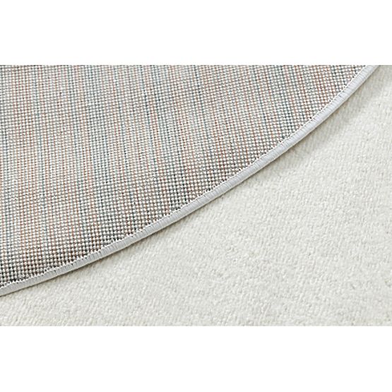 Dywan okrągły SOFTY Jednolity, Jednokolorowy, kremowy