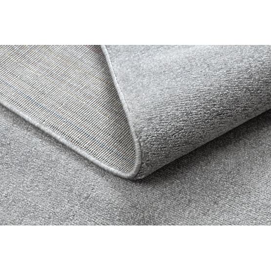Dywan SOFTY, Jednolity, Jednokolorowy, szary