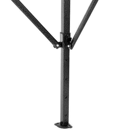 Ekspresowy pawilon handlowy - 3x6 m - czarny