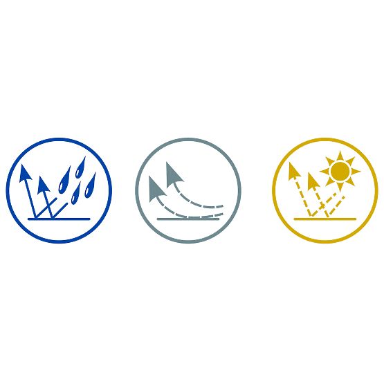 Ekspresowy pawilon handlowy - 3x6 m - niebieski