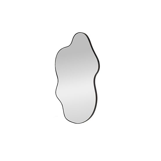 ESSENT lustro ścienne, czarne (1p=1szt)