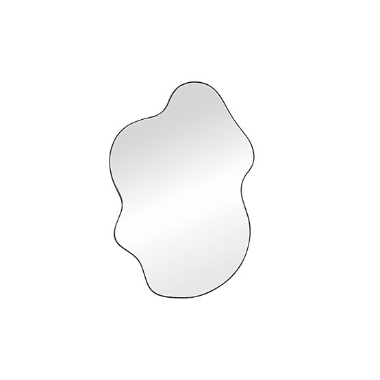 ESSENT lustro ścienne, czarne (1p=1szt)