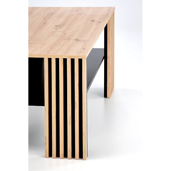 FEMINA stolik kawowy dąb artisan/czarny