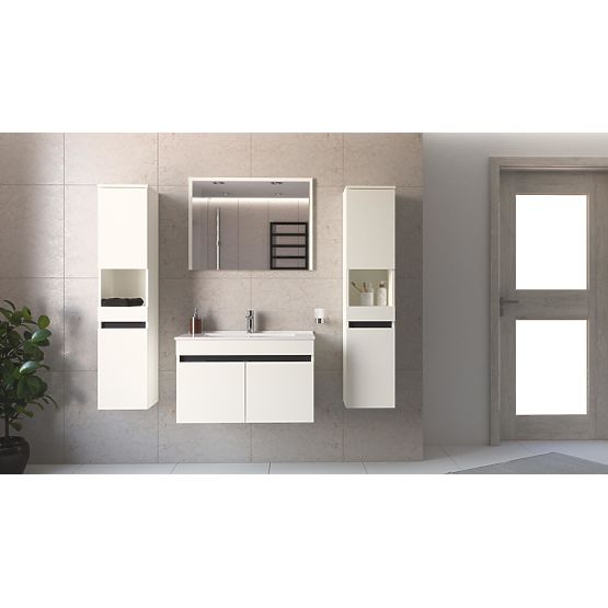 FIGARO Lustro 80 cm białe