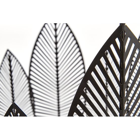 FOLLA zestaw 2 ławek czarny / naturalny (1p=1szt)