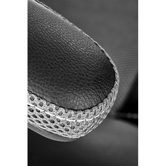 Fotel biurowy BERKEL - czarno-szary