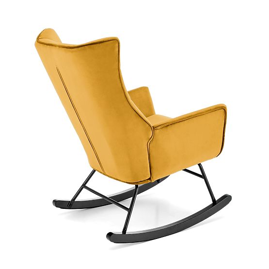 Fotel bujany BAZALTO musztardowy (1p=1szt)