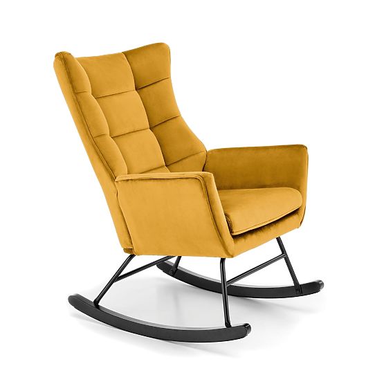 Fotel bujany BAZALTO musztardowy (1p=1szt)
