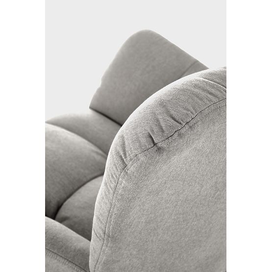 Fotel bujany VASCO - szary