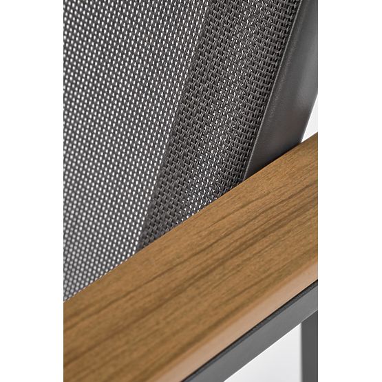 Fotel bujany Zlatan - szary