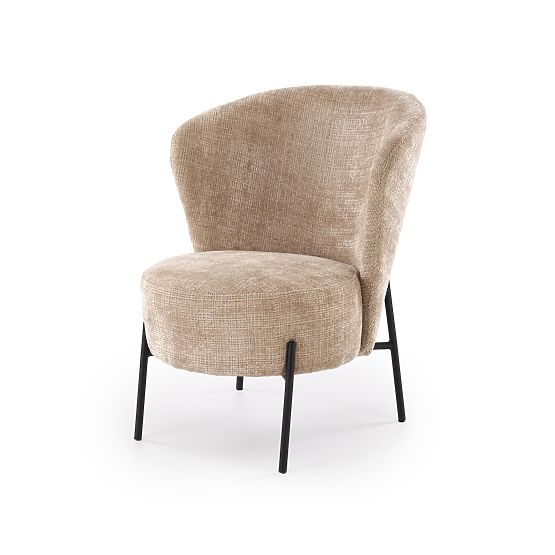 Fotel relaksacyjny CEZAR, beżowy (1p=1szt)