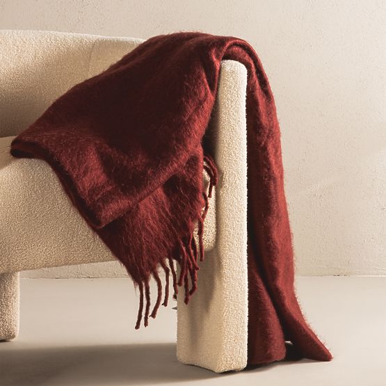 Fotel relaksacyjny Lorraine, beżowy, boucle