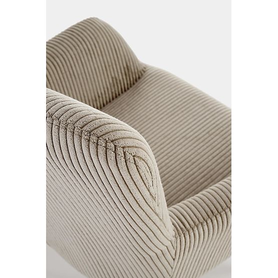 Fotel tapicerowany AMARO - szary