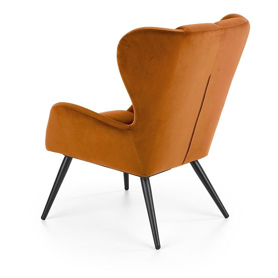 Fotel tapicerowany Tyrion - cynamon