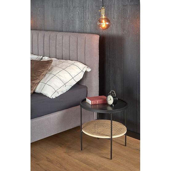 FRANCESCA 160, łóżko, jasnoszary (3p=1szt)