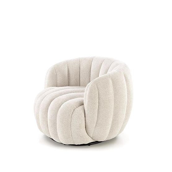 FRASER kremowy fotel relaksacyjny (1p=1szt)