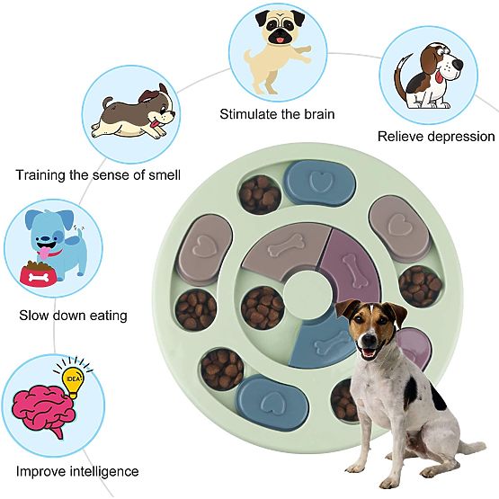 Gra Puzzle zabawka dla psa i kota Pluto morska
