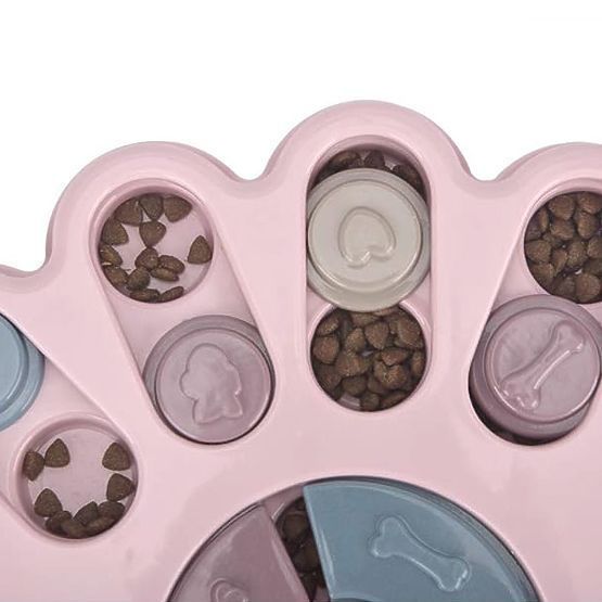 Gra Puzzle zabawka dla psa kota Brady różowa