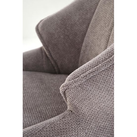 H122 krzesło barowe nogi - czarne, siedzisko - szare (1p=2szt)