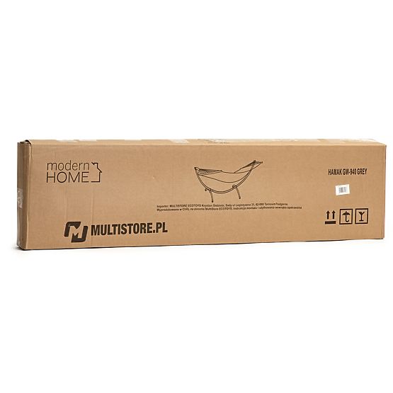 Hamak ze stojakiem leżak ogrodowy huśtawka ModernHome