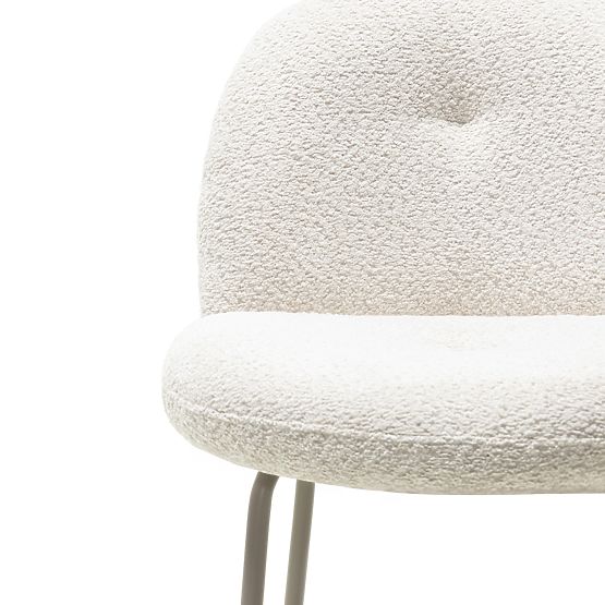 Hoker Fiori jasnobeżowy, zaokrąglone kształty