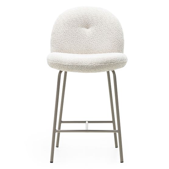 Hoker Fiori jasnobeżowy, zaokrąglone kształty