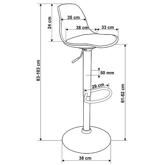 Hoker Ricardo biały