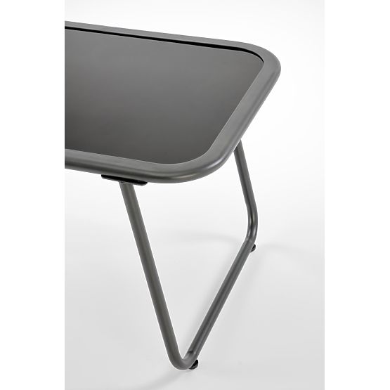 HUDSON, zestaw ogrodowy (sofa, 2x fotel, stolik), szary / brązowy (1p=1zestaw)