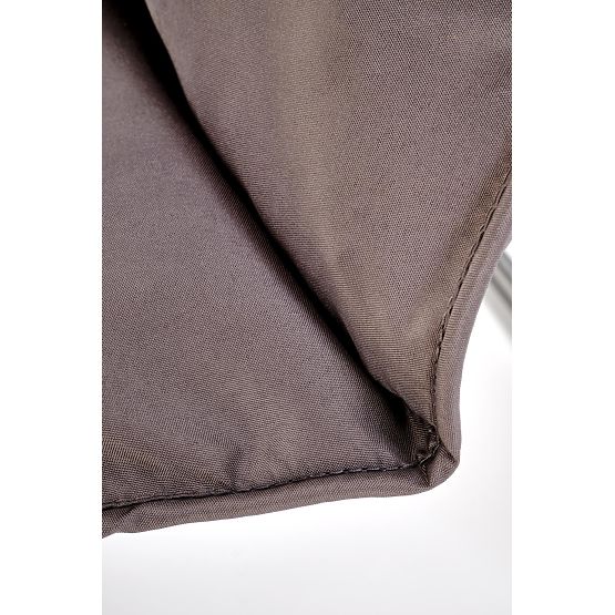 HUDSON, zestaw ogrodowy (sofa, 2x fotel, stolik), szary / brązowy (1p=1zestaw)