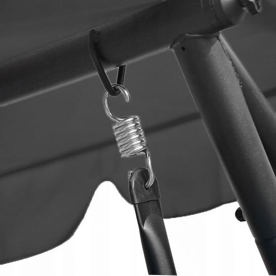 Huśtawka ogrodowa Huśtawka - szara