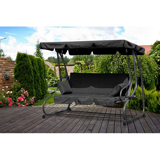 Huśtawka ogrodowa Huśtawka - szara