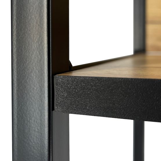 INDUSTRIALNY REGAŁ 500 CZARNY/DĄB CRAFT