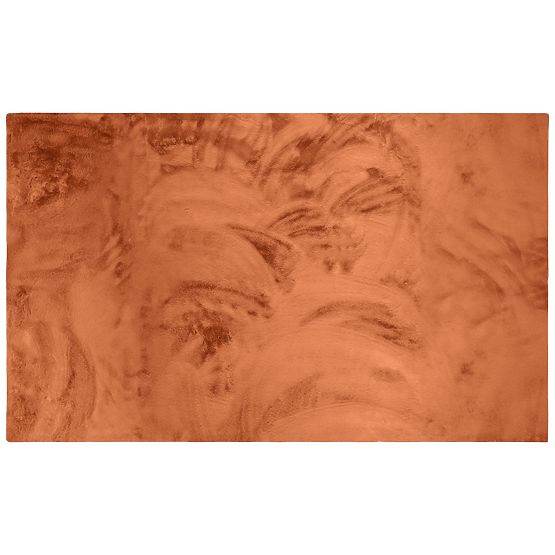 Jedwabny dywan Rabbit - Ceglasty