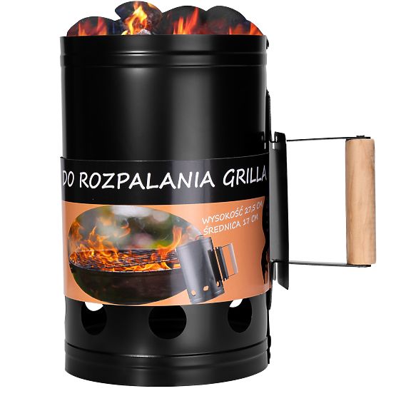 Kominek do rozpalania grilla KORTEN