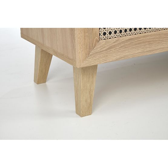 Komoda BORNEO KM-2 dąb artisan/czarny